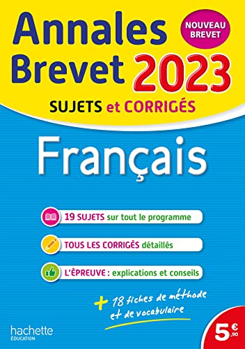 Annales BREVET 2023 - Français von HACHETTE EDUC