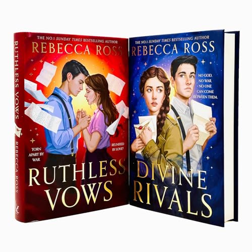 Foblit ltd Letters of Enchantment Series 2 Büchersammlungsset von Rebecca Ross (Divine Rivals & Ruthless Vows)