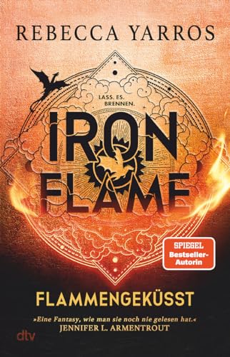 Rebecca Yarros - Iron Flame - Band 2 Flammengeküsst plus 3 extra Lesezeichen [Hardcover] Rebecca Yarros [Hardcover] Rebecca Yarros [Hardcover] Rebecca Yarros