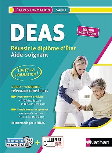 Réussir le DEAS - Réussir le diplôme d'État Aide-soignant - 2023: Préparation complète IFAS von NATHAN