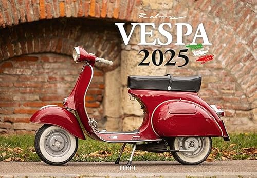 Vespa Kalender 2025: La Dolce Vita auf zwei Rädern. Roller Kalender