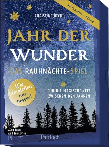 Jahr der Wunder: Das Rauhnächte-Spiel | 40 Orakelkarten mit überlieferten und neuen Rauhnächte-Ritualen. Zum Ermitteln eines Jahreshoroskops geeignet (Energie der Rauhnächte)