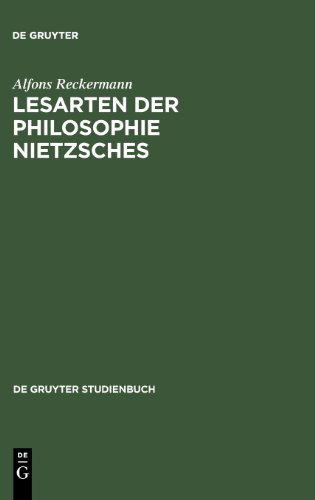 Lesarten der Philosophie Nietzsches: Ihre Rezeption und Diskussion in Frankreich, Italien und der angelsächsischen Welt. 1960-2000 (De Gruyter Studienbuch) von de Gruyter