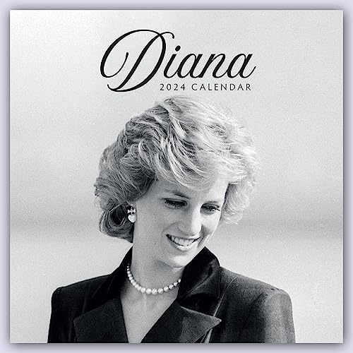 Prinzessin Diana – Diana 2024 – 16-Monatskalender: Original Red Robin Publishing Ltd-Kalender [Mehrsprachig] [Kalender] (Wall-Kalender) von Brown Trout-Auslieferer Flechsig