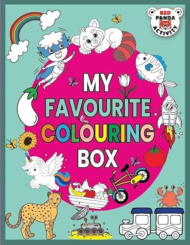 My Favourite Colouring Book Box (Red Panda Activity Book) von Westland Publications Limited