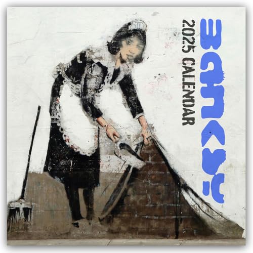 Banksy 2025 – 16-Monatskalender: Original Red Robin Publishing Ltd-Kalender [Mehrsprachig] [Kalender] (Wall-Kalender)