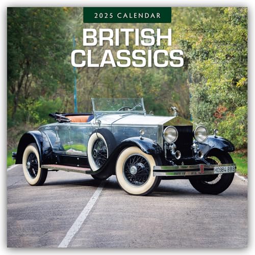 British Classics – Klassische britische Autos 2025 – 16-Monatskalender: Original Red Robin Publishing Ltd-Kalender [Mehrsprachig] [Kalender] (Wall-Kalender)