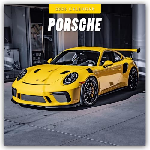 Porsche 2025 – 16-Monatskalender: Original Red Robin Publishing Ltd-Kalender [Mehrsprachig] [Kalender] (Wall-Kalender)