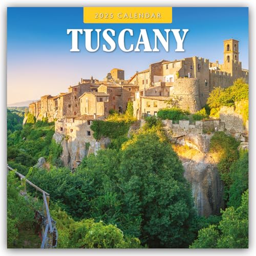 Tuscany – Toskana 2025 – 16-Monatskalender: Original Red Robin Publishing Ltd-Kalender [Mehrsprachig] [Kalender] (Wall-Kalender)