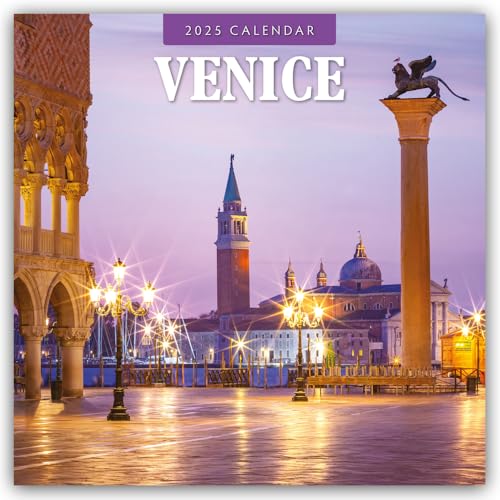 Venice – Venedig 2025 – 16-Monatskalender: Original Red Robin Publishing Ltd-Kalender [Mehrsprachig] [Kalender] (Wall-Kalender)