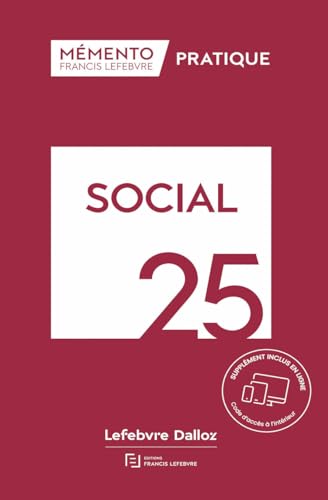 Mémento Social 2025: Avec un carnet collector offert ! von LEFEBVRE