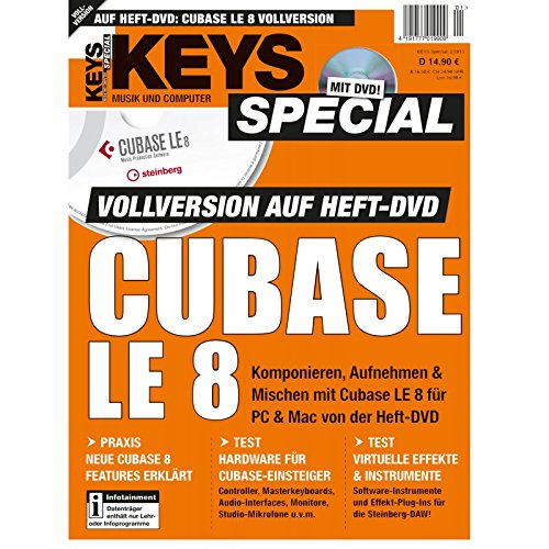 Keys Special Wavelab LE 9 Vollversion, m. CD-ROM von PPV Medien