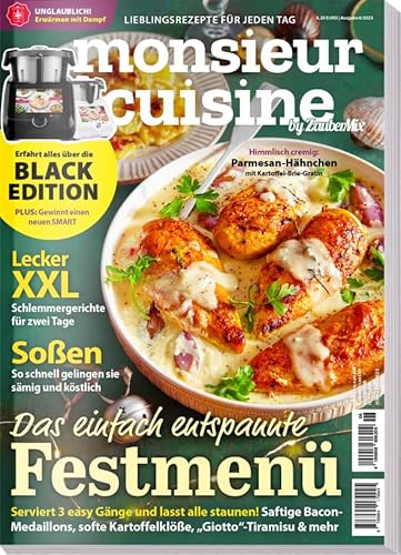 Monsieur Cuisine by ZauberMix 06/23 : Rezepte für Monsieur Cuisine - Weihnachten - Festmenü - Soßen - Gewinnspiel - Schlemmergerichte Monsieur Cuisine by ZauberMix 06/23 : Rezepte für Monsieur Cuisine - Weihnachten - Festmenü - Soßen - Gewinnspiel - Schlemmergerichte