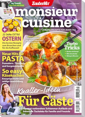 Monsieur Cuisine by Zaubermix - 02/25 - 22 Extra Ostern Seiten - Pasta - Turbo Tricks - Brunch - Kuchen Monsieur Cuisine by Zaubermix - 02/25 - 22 Extra Ostern Seiten - Pasta - Turbo Tricks - Brunch - Kuchen von falkemedia