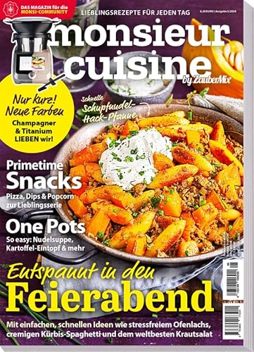 Monsieur Cuisine by Zaubermix 05/24 - Kürbis Küche - Wie von Mutti - Gesundheits-Booster Monsieur Cuisine by Zaubermix 05/24 - Kürbis Küche - Wie von Mutti - Gesundheits-Booster