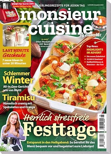 Monsieur Cuisine by Zaubermix 06/24 - Advent - Weihnachten - Festmenü - Schlemmer Winter Monsieur Cuisine by Zaubermix 06/24 - Advent - Weihnachten - Festmenü - Schlemmer Winter