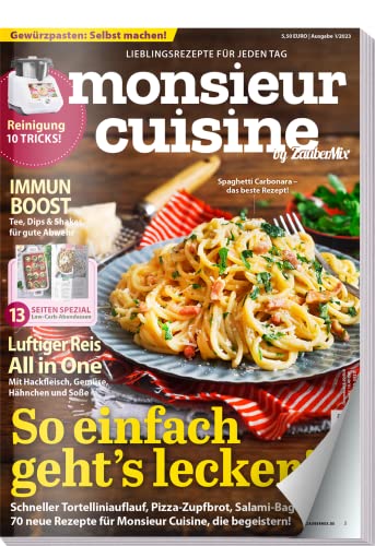 Monsieur Cuisine by mein Zaubertopf 01/23 - Immun Boost - All in One - Abendessen Spezial - 71 Rezepte Monsieur Cuisine by mein Zaubertopf 01/23 - Immun Boost - All in One - Abendessen Spezial - 71 Rezepte