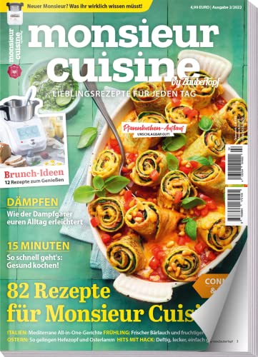 Monsieur Cuisine by mein Zaubertopf 02/22 : 82 Rezepte für Monsieur Cuisine - Brunch-Ideen zu Ostern , schnell und gesund Kochen - Connect & Plus von falkemedia