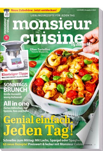 Monsieur Cuisine by mein Zaubertopf 02/23 : Rezepte für Monsieur Cuisine - Brunch - All In One- Einsteiger Tipps - 63 Rezepte von falkemedia