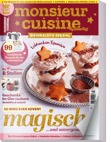 Monsieur Cuisine 02/2022 by mein Zaubertopf Weihnachts-Spezial - 99 Rezepte und Geschenke für das schönste Fest von falkemedia