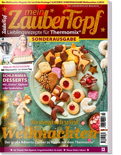 mein Zaubertopf Weihnachts Spezial 02/2023 - Rezepte für den Thermomix ® TM5® TM31 TM6 - So magisch wird Weihnachten von falkemedia GmbH