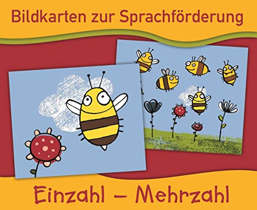 Einzahl - Mehrzahl (Bildkarten zur Sprachförderung)