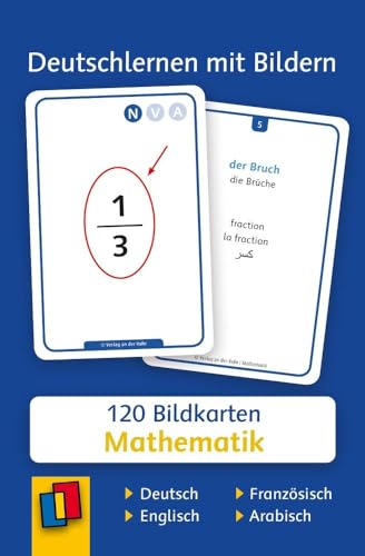 Mathematik: 120 Bildkarten auf Deutsch, Englisch, Französisch und Arabisch (Deutschlernen mit Bildern) Mathematik: 120 Bildkarten auf Deutsch, Englisch, Französisch und Arabisch (Deutschlernen mit Bildern)