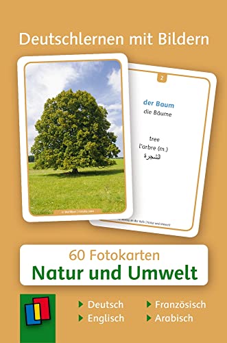 Natur und Umwelt: 60 Fotokarten auf Deutsch, Englisch, Französisch und Arabisch (Deutschlernen mit Bildern) Natur und Umwelt: 60 Fotokarten auf Deutsch, Englisch, Französisch und Arabisch (Deutschlernen mit Bildern)