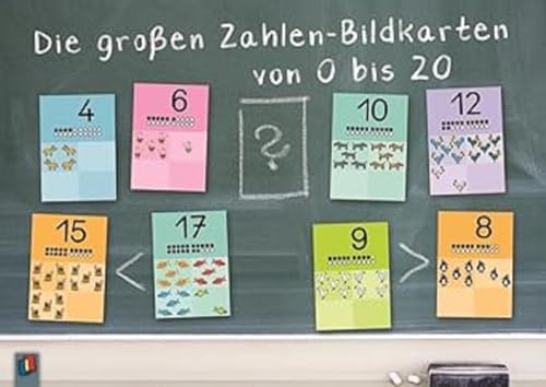 Die großen Zahlen-Bildkarten von 0 bis 20: Für den Anfangsunterricht Die großen Zahlen-Bildkarten von 0 bis 20: Für den Anfangsunterricht von Verlag An Der Ruhr
