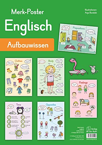 Englisch – Aufbauwissen (Merk-Poster)