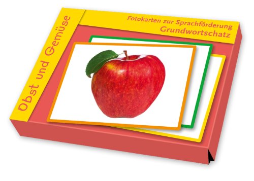 Fotokarten zur Sprachförderung Grundwortschatz: Obst und Gemüse