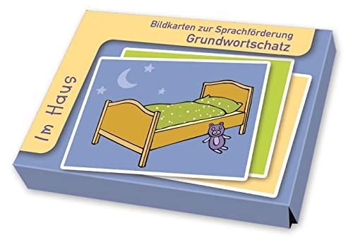 Im Haus (Bildkarten zur Sprachförderung: Grundwortschatz) von Verlag An Der Ruhr