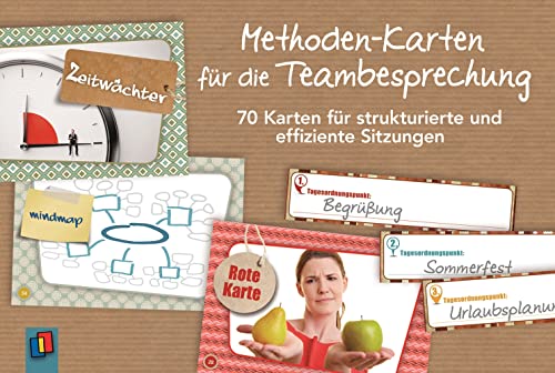 Methoden-Karten für die Teambesprechung: 70 Karten für strukturierte und effiziente Sitzungen von Verlag An Der Ruhr