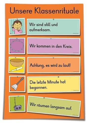 Unsere Klassenrituale: 72 Bild- und Textkarten zum individuellen Kombinieren