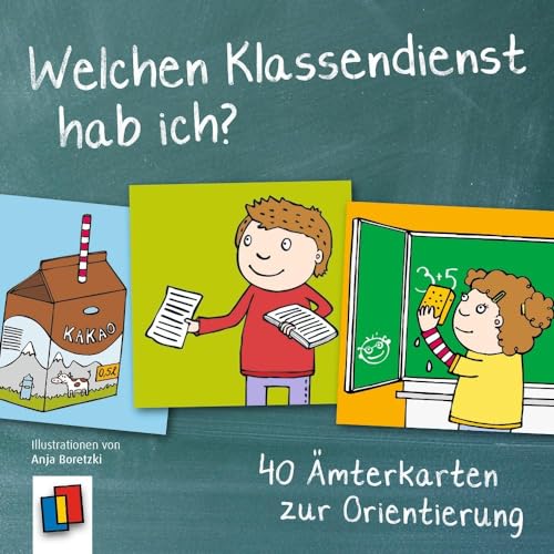 Welchen Klassendienst hab ich?: 40 Ämterkarten zur Orientierung von Verlag an der Ruhr GmbH