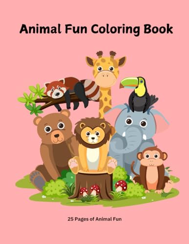 Animal Fun Coloring Book von Independently published
