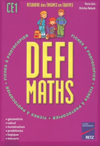Fiches Ressources: Defimaths Ce1