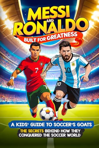 Messi and Ronaldo: Built for Greatness – A Kids Guide to Soccer Goats: The Secrets Behind How They Conquered The Soccer World von Independently published