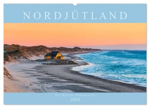 Nordjütland - die Spitze Dänemarks (Wandkalender 2024 DIN A2 quer), CALVENDO Monatskalender