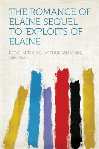 The Romance of Elaine von Anson Street Press