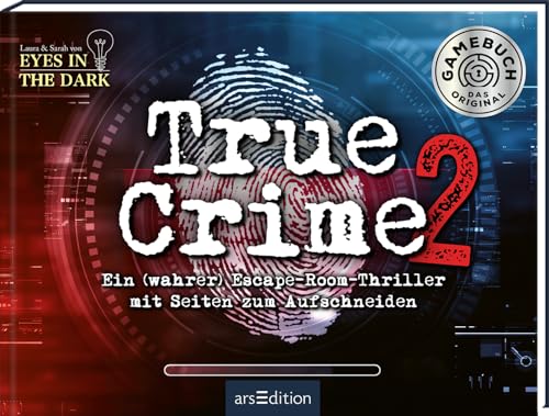 True Crime 2: Ein (wahrer) Escape-Room-Thriller mit Seiten zum Aufschneiden | Löse 20 Rätsel und öffne den Ausgang
