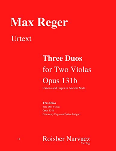 Three Duos for Two Violas in Ancient Style. Opus 131b: Canons and Fuges in Ancient Style von Independently published