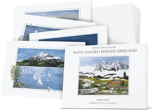 Kartenset Naive Malerei Berner Oberland von Weber Verlag