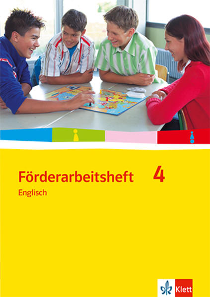 Förderarbeitsheft 4 - Englisch. Schülerausgabe von Klett Ernst /Schulbuch