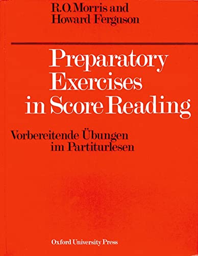 Preparatory Exercises in Score Reading von Oxford University Press
