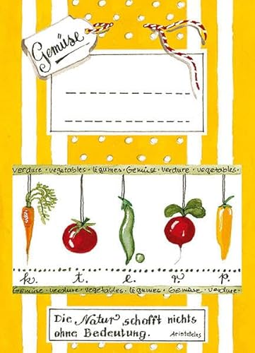 Reglindis Rohringer - Samentütchen "Gemüse" zum Befüllen (5 Stück) von Jan Thorbecke Verlag