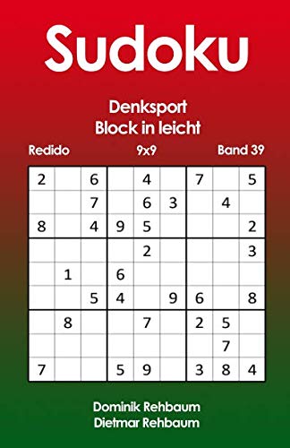 Redido Sudoku Block in leicht | Denksport | 9x9 | Band 39 von Independently published