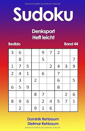 Redido Sudoku Heft leicht | Denksport | Band 44