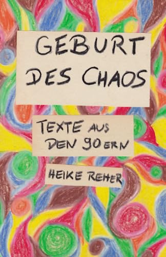 rapzap. Geburt des Chaos.: Texte aus den 90ern von rapzap verlag