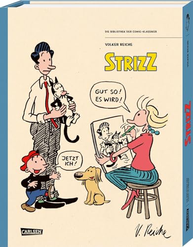 Die Bibliothek der Comic-Klassiker: Strizz: Hochwertiger Sammelband mit den beliebtesten Geschichten von Strizz im Schuber von CARLSEN COMICS